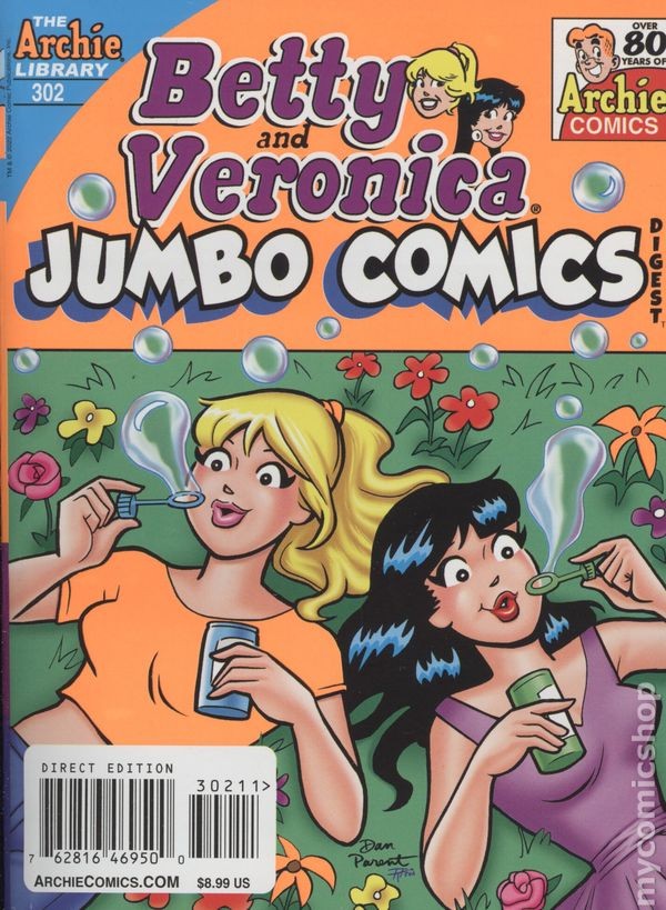 Betty and Veronica Double Digest #302 VF 2022 Stock Image