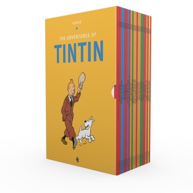 Herge Tintin Paperback Boxed Set 23 titles