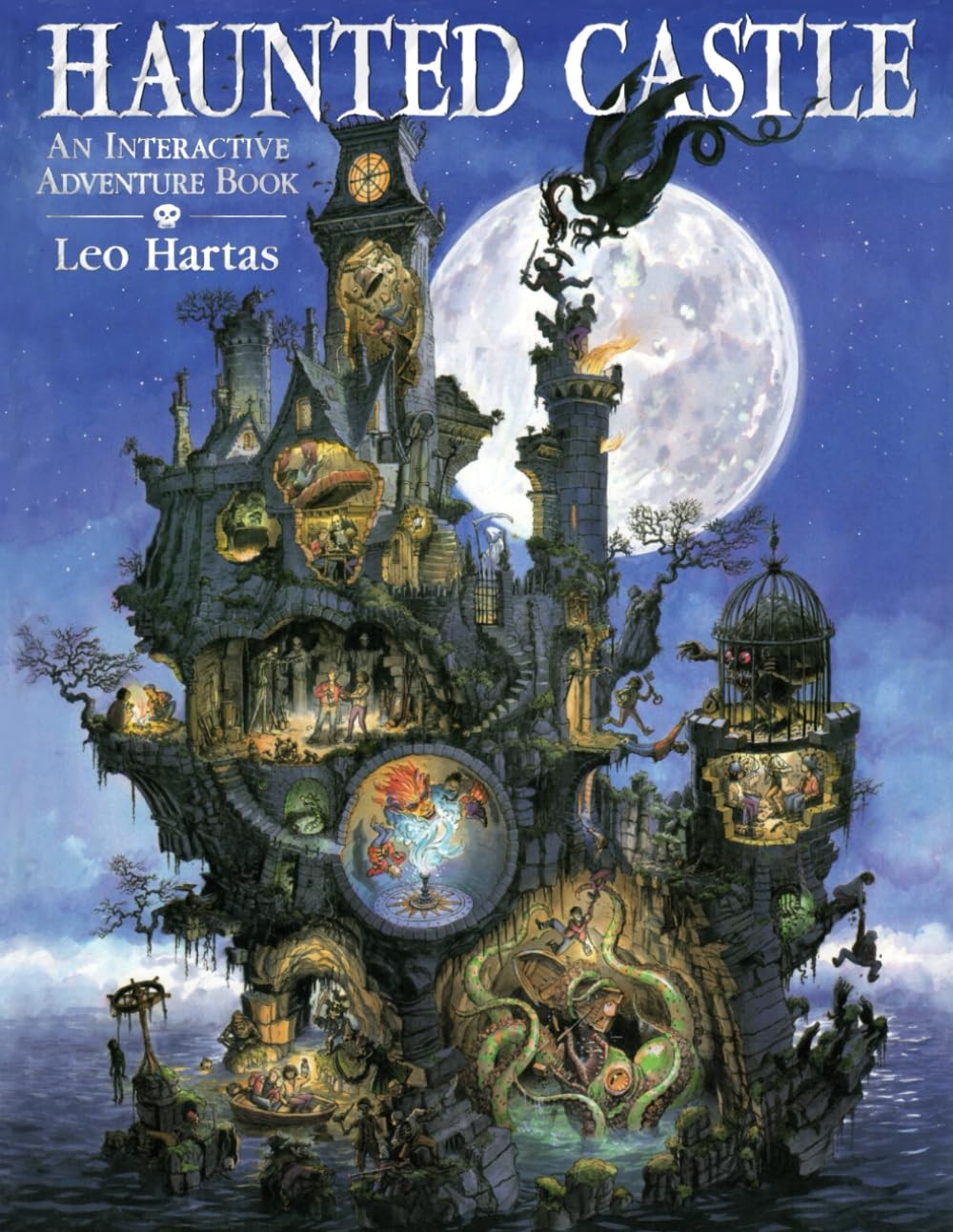 Haunted Castle: A Spooky Interactive Adventure Picture Book for Children and Tee