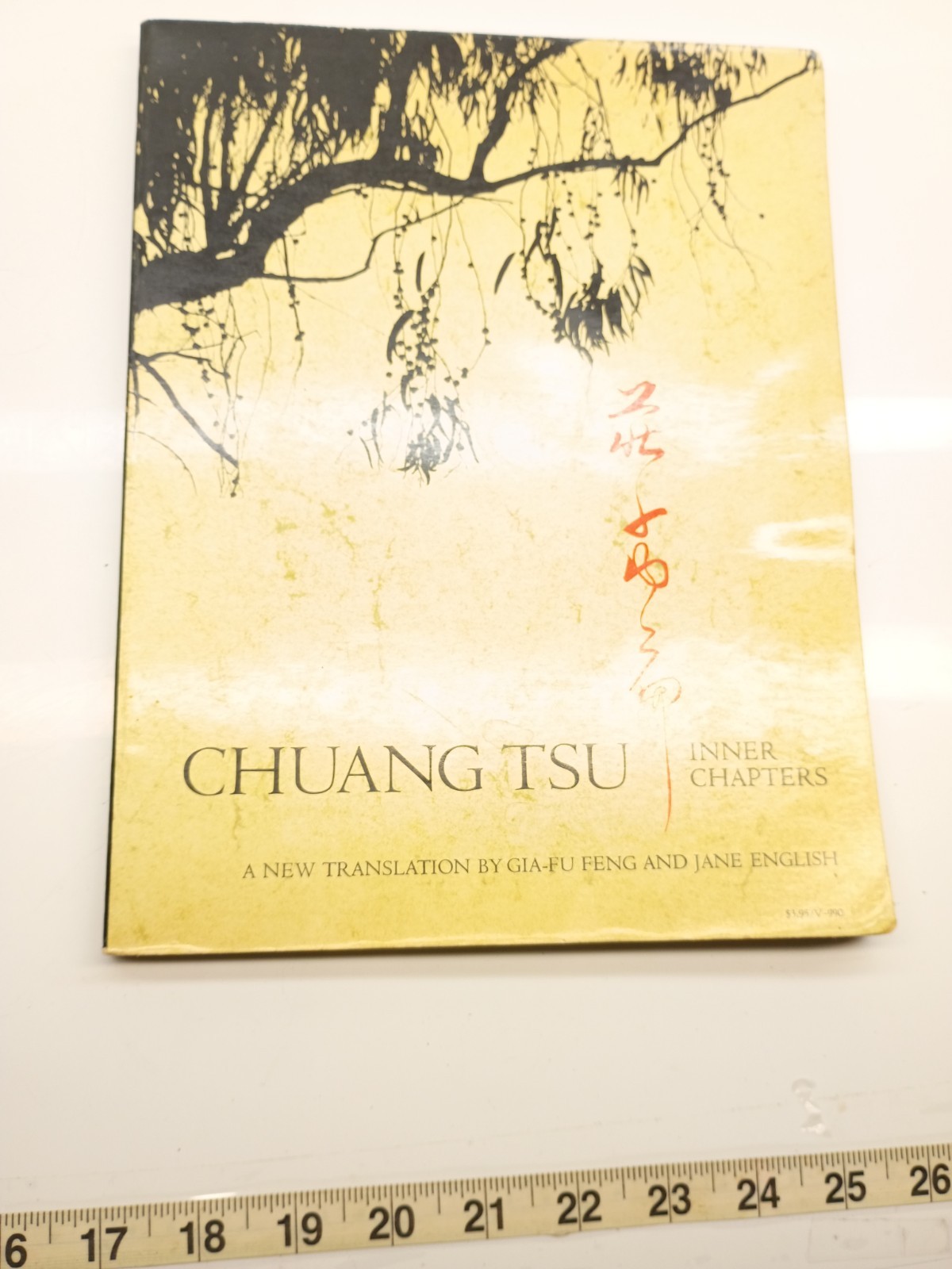 Chuang Tsu Inner Chapters Gia-Fu Feng Jane English Vintage Philosophy Book