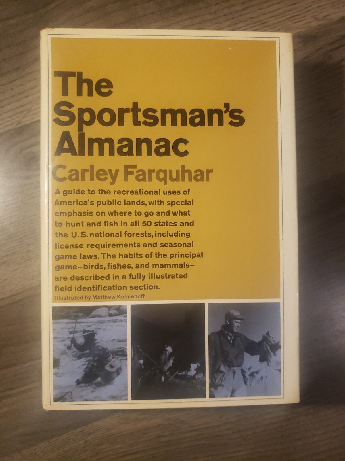 The Sportsman’s Almanac by Carley Farquhar. Illustrated by Matthew Kalmenoff