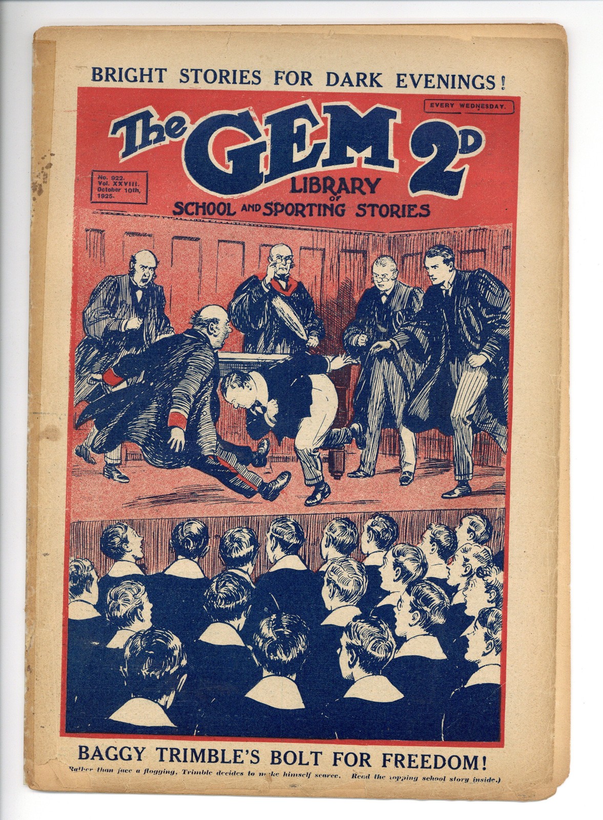 Gem UK Magazine #922 FR 1925 Low Grade