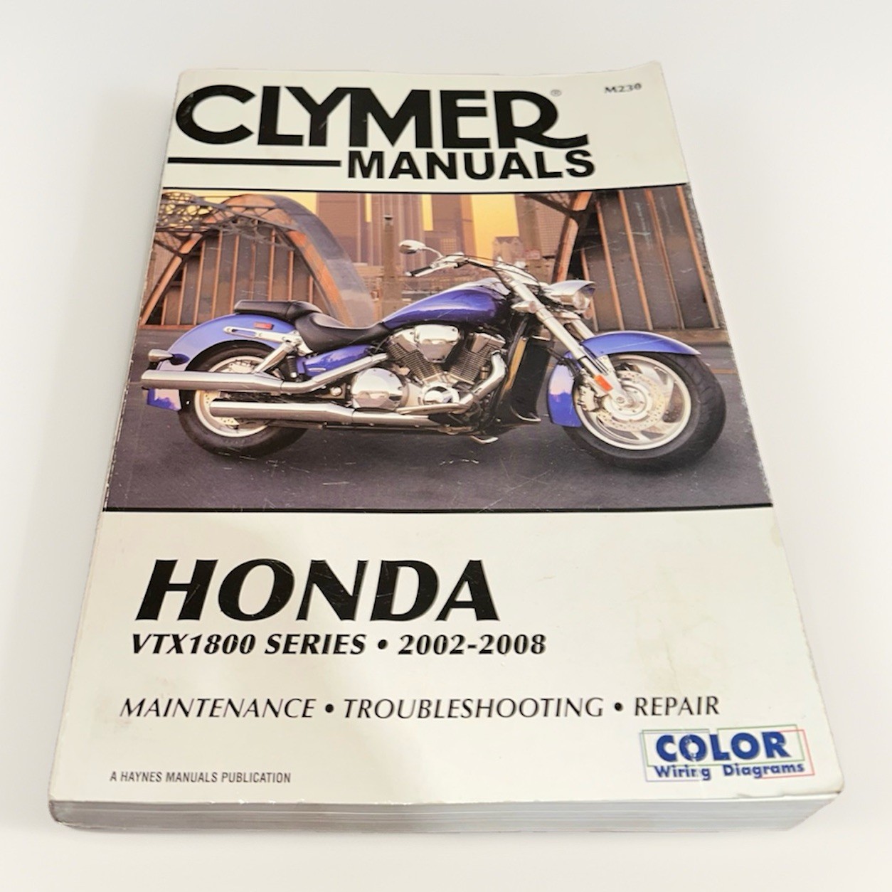 HONDA VTX1800 SERIES 2002-2008 Clymer Motorcycle Repair Manual M230 Haynes