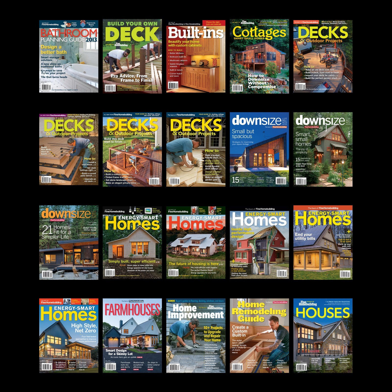 Fine Homebuilding Magazine – 392 Issues & Specials on USB + Immediate Bonus