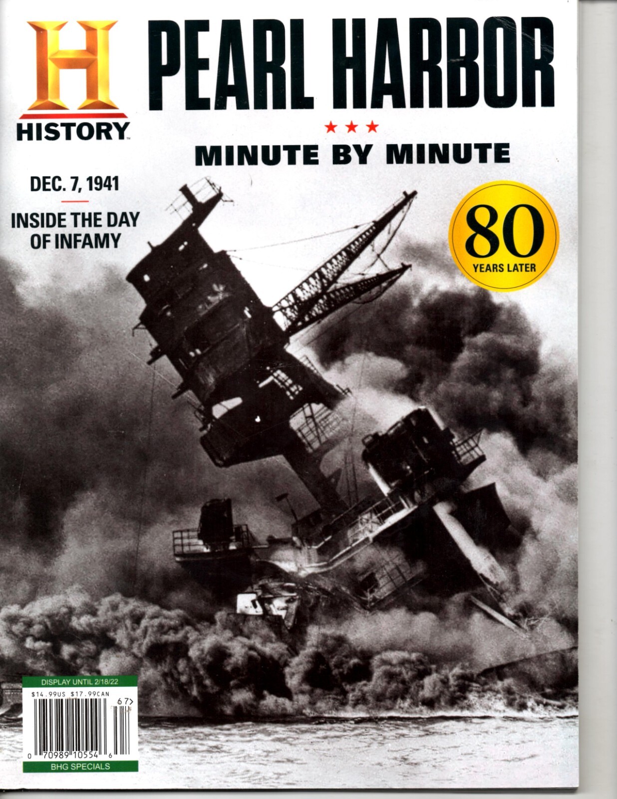 Pearl Harbor 80 Years Later Minute by Minute History Channel Magazine (2021)