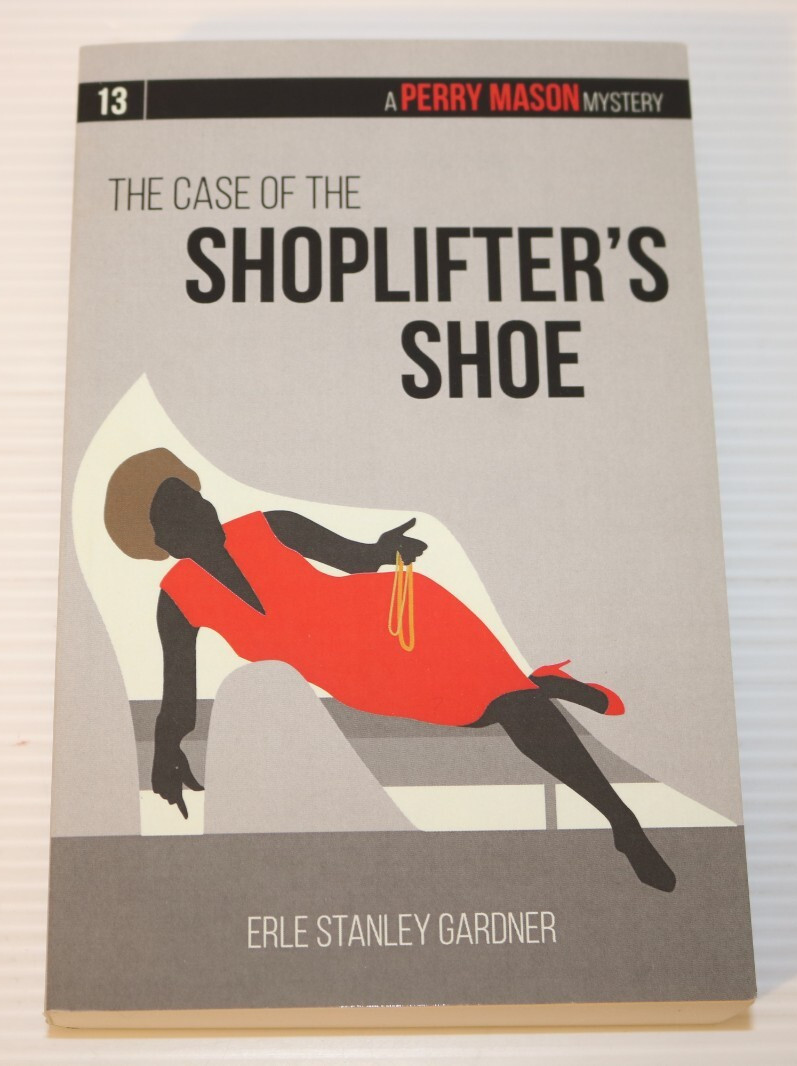 Perry Mason #13 SHOPLIFTER’S SHOE, Ankerwycke Press Erle Stanley Gardner PB Book