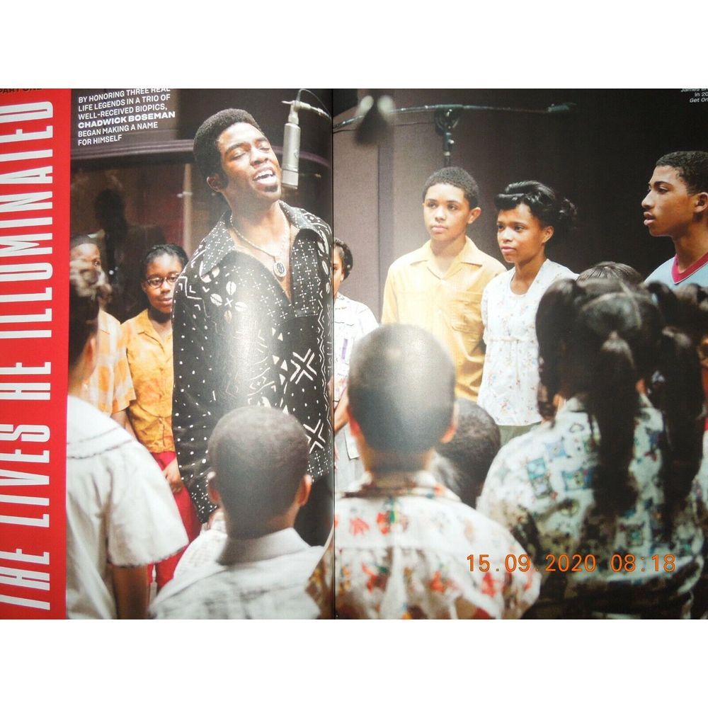 CHADWICK BOSEMAN entertainment weekly COMMEMORATIVE ED. black panther TRIBUTE