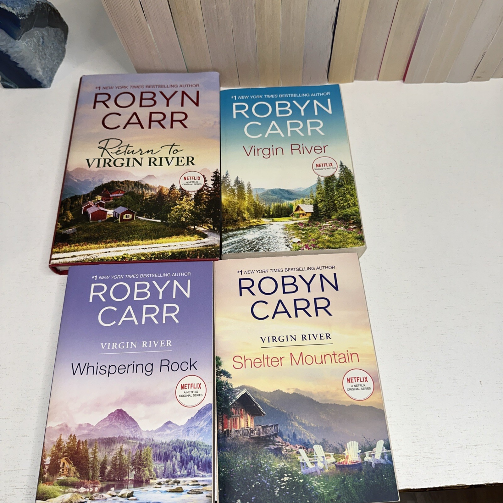 Robyn Carr VIRGIN RIVER Complete Book Series Lot of 20 (21 titles) – on Netfix