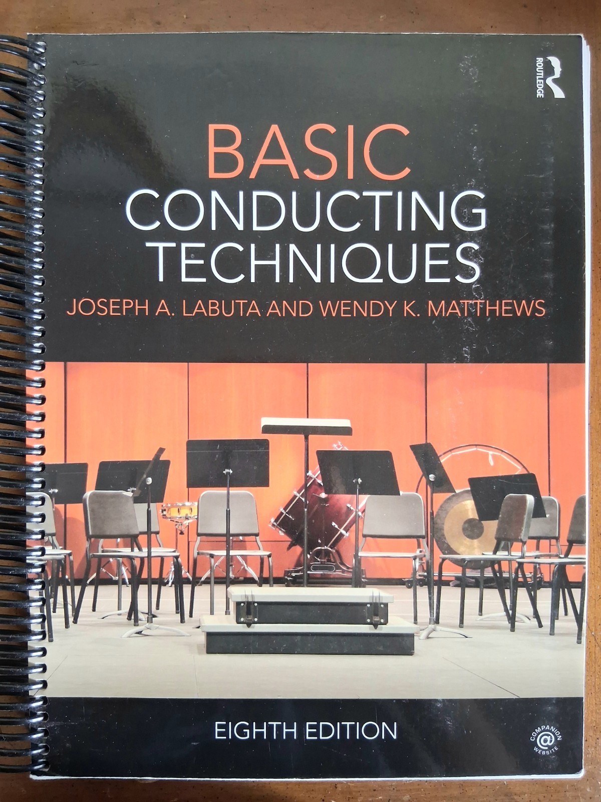 Basic Conducting Techniques – Spiral Bound, by Labuta Joseph A.; -Good Condition