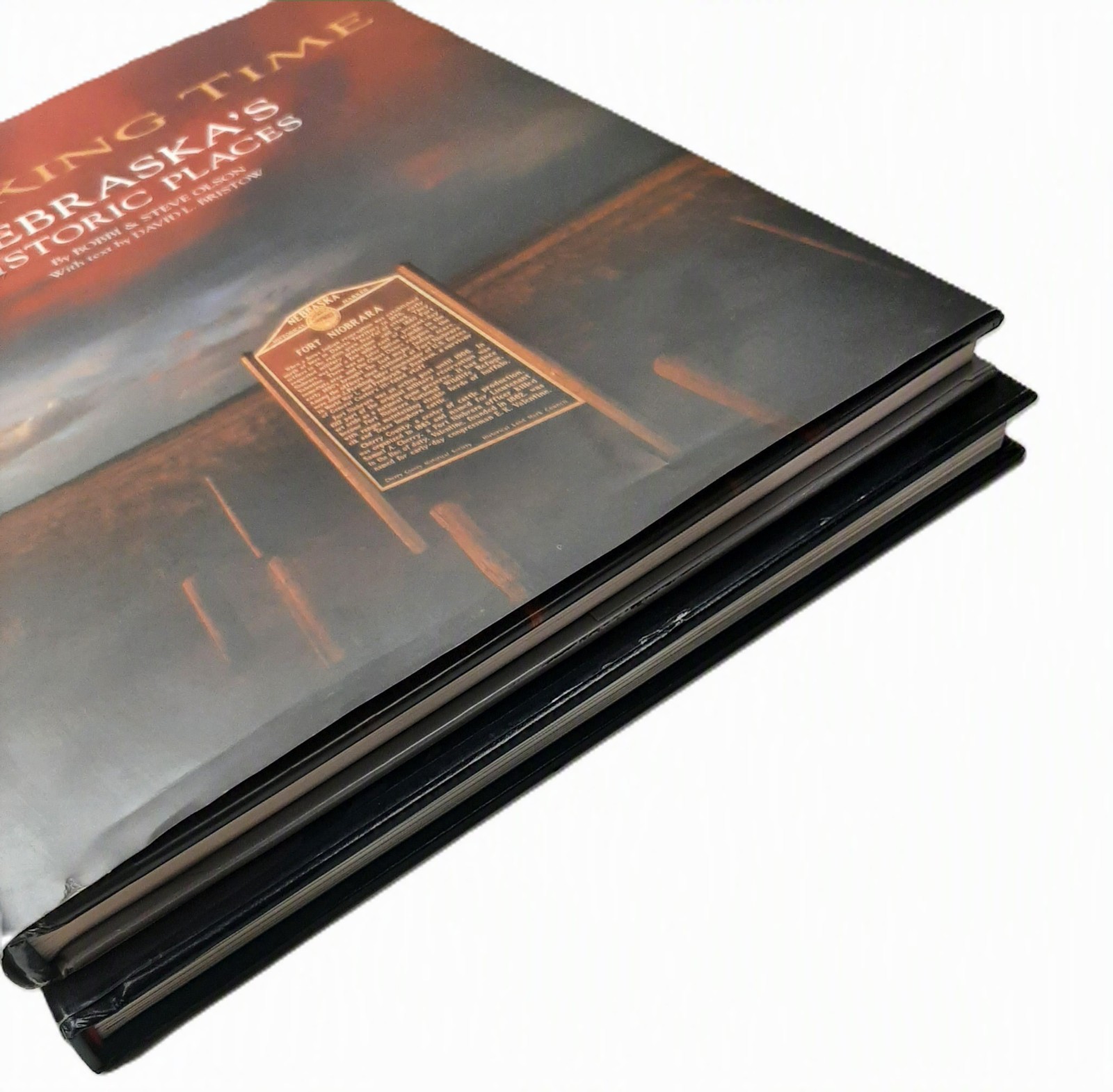 Nebraska Under Big Red Sky Joel Sartore SIGNED Autographed + Marking Time Lot HC
