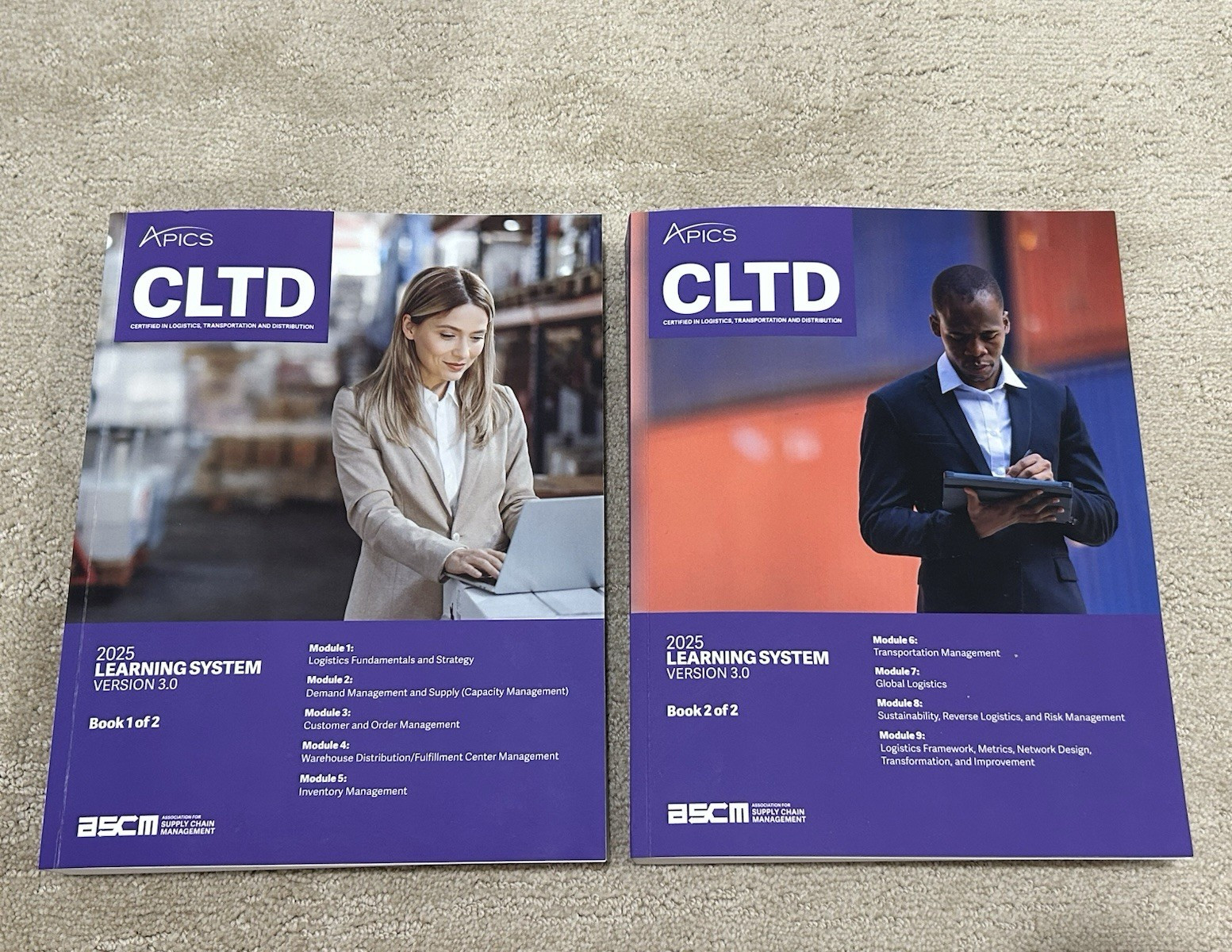 ASCM APICS CLTD 2025 Learning System v3.0 Study Guide Books 1 & 2