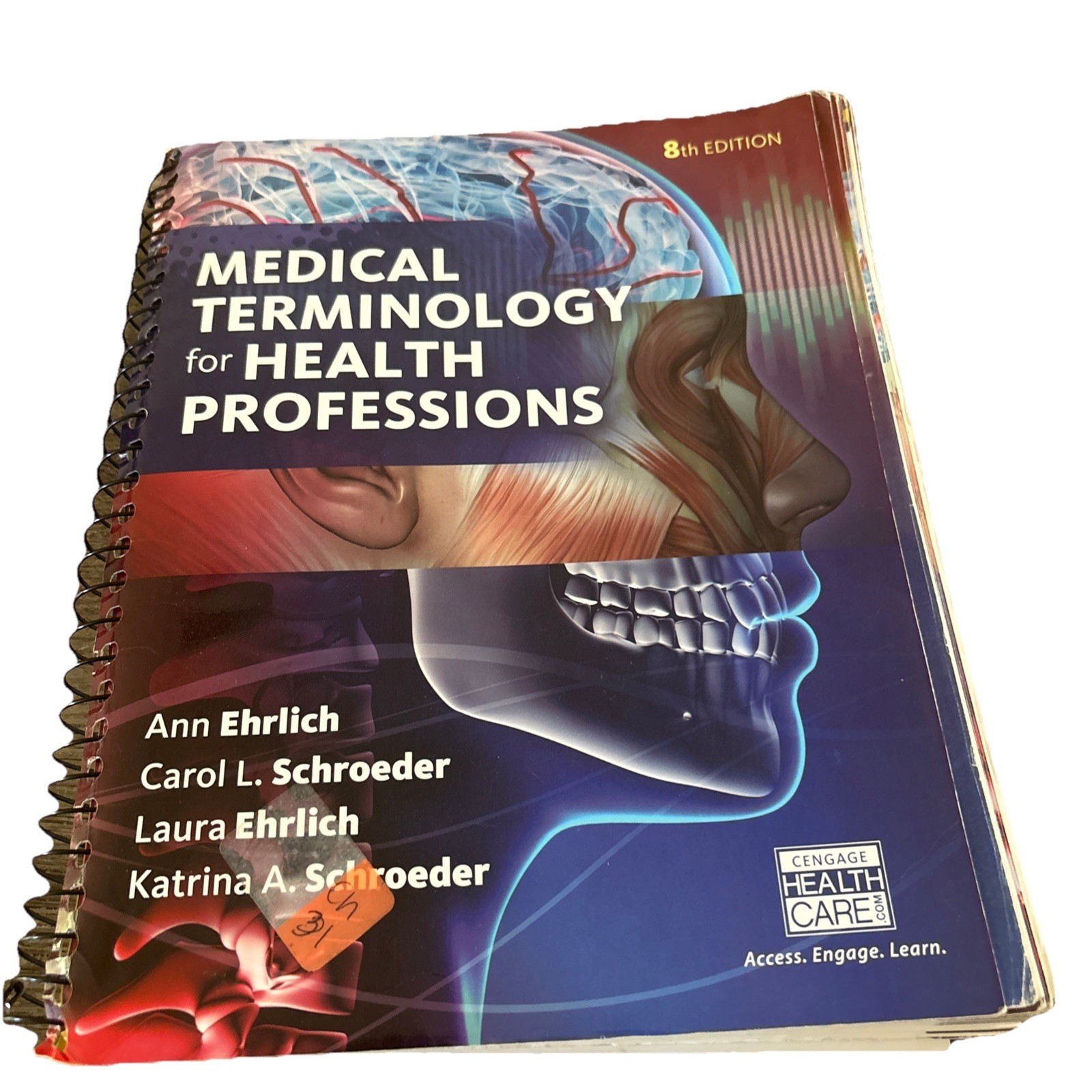 Medical Terminology for Spiral-bound Schroeder et al Some Marks/Most pp Clean