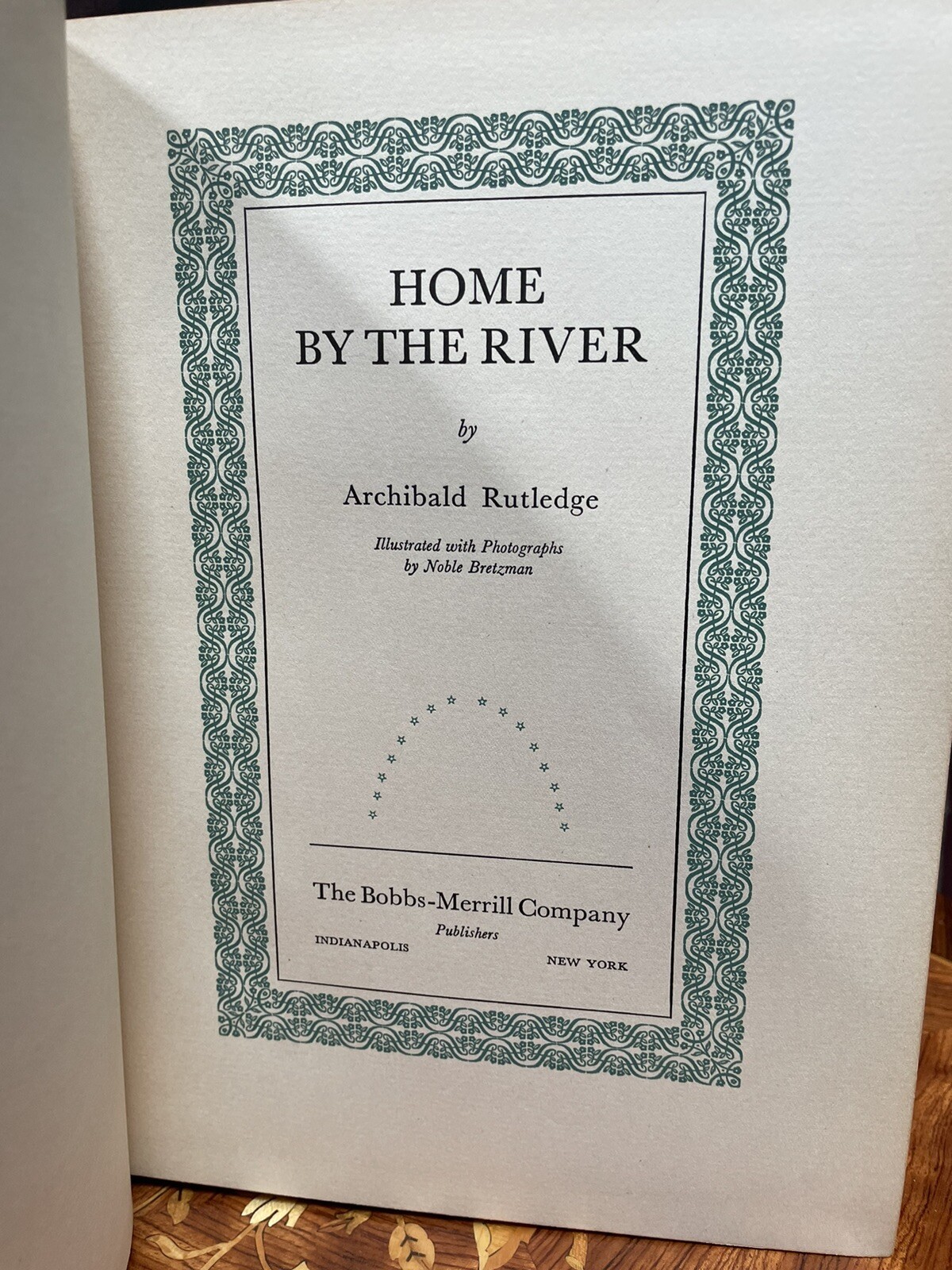 Home by the River 1941 First Edition first printing smaller 9.5 in. x 6.5 in.