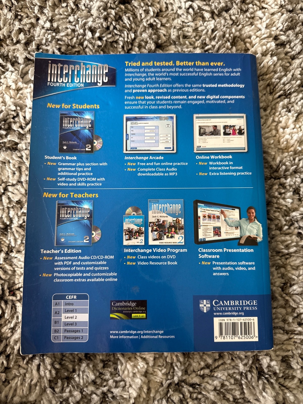 Interchange Fourth Edition Ser.: Interchange, Level 2 by Jack C. Richards (2012,