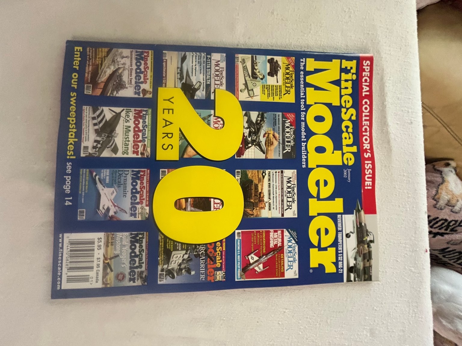 FineScale Modeler Magazine January 2002 Special Collector’s Issue 20 Years