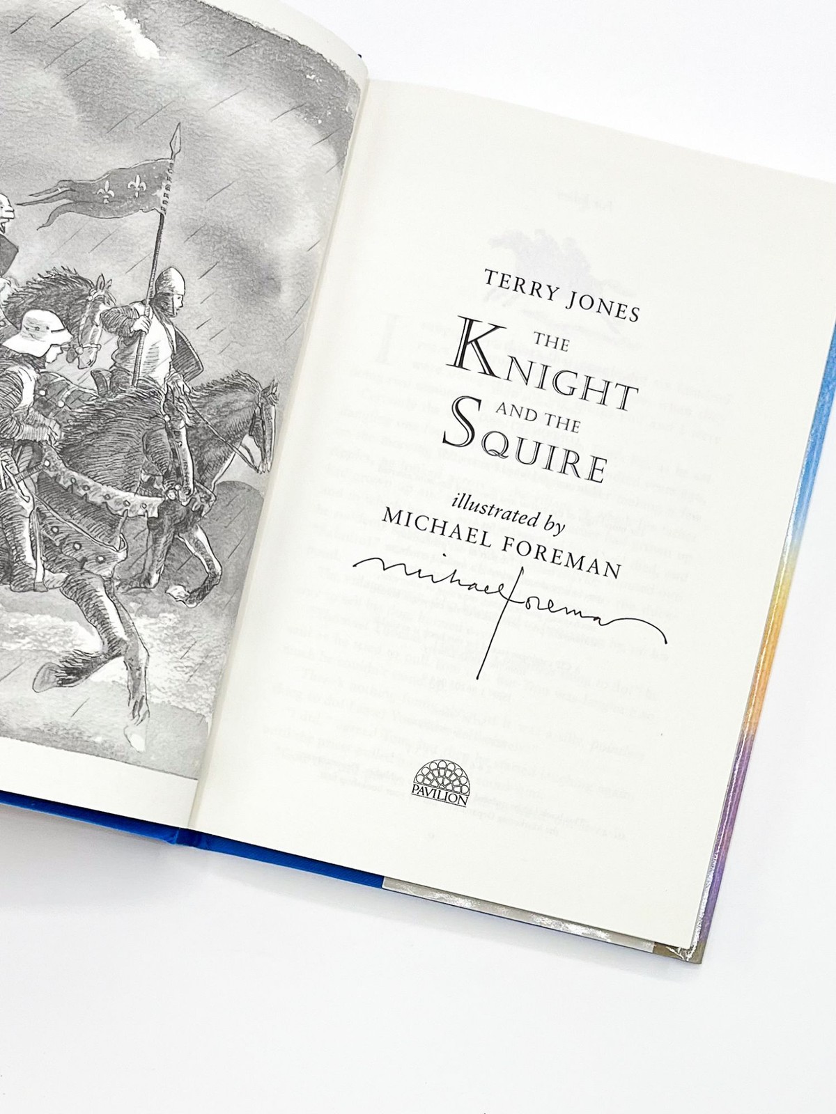 Michael Foreman, Terry Jones / THE KNIGHT AND THE SQUIRE Signed 1st Edition 1997