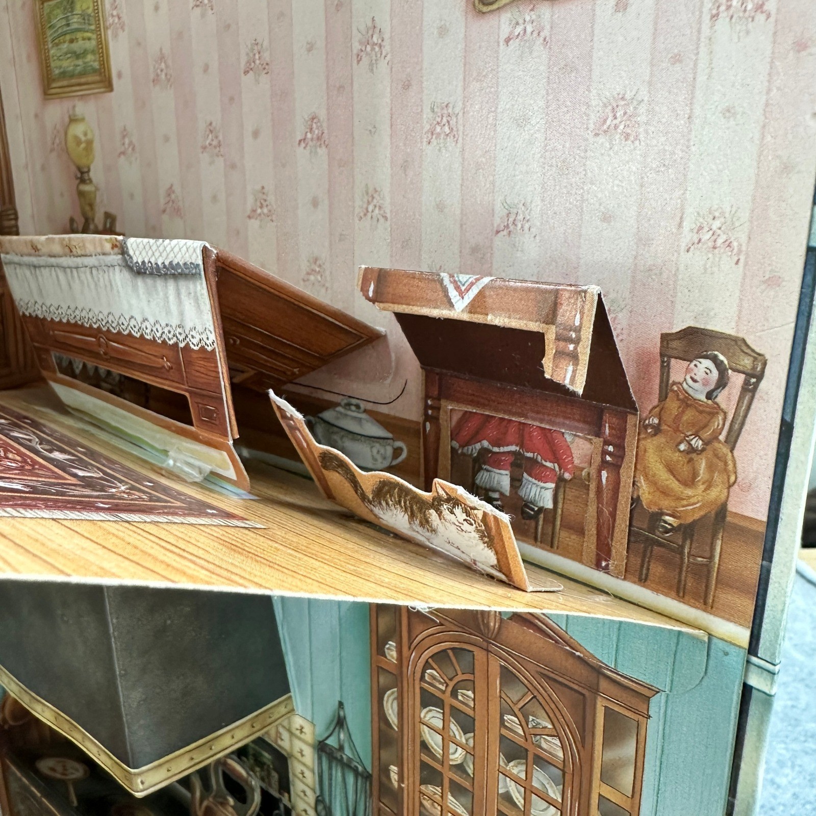 Philomel Books Victorian Doll House Unisex OS Multi Pop Up Book 3D Carousel