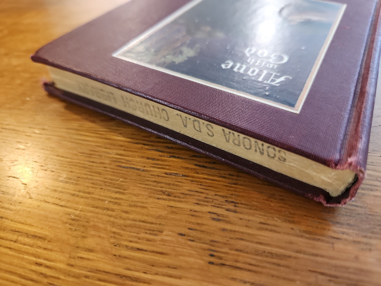 Alone With God Matilda Erickson 1917 Pacific Press SDA Antique Hardcover