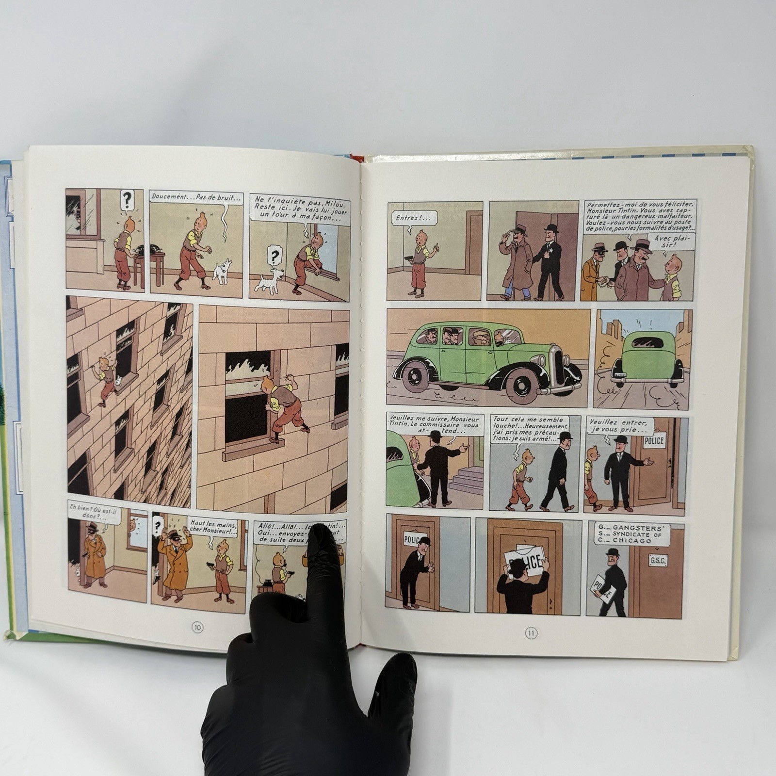 Tintin Au Congo Hergé Casterman 1980 Belgian French Hardcover Comic
