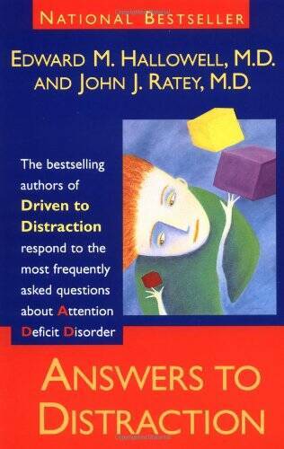 Answers to Distraction – Paperback By Hallowell, Edward M – GOOD
