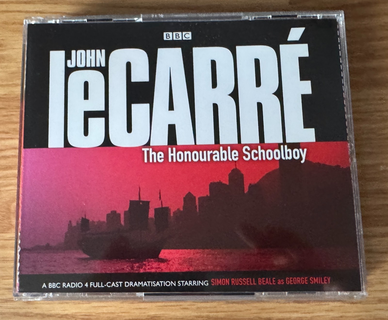 AUDIO BOOK John Le Carre THE HONOURABLE SCHOOLBOY on 3 x CDs BBC Cast Drama
