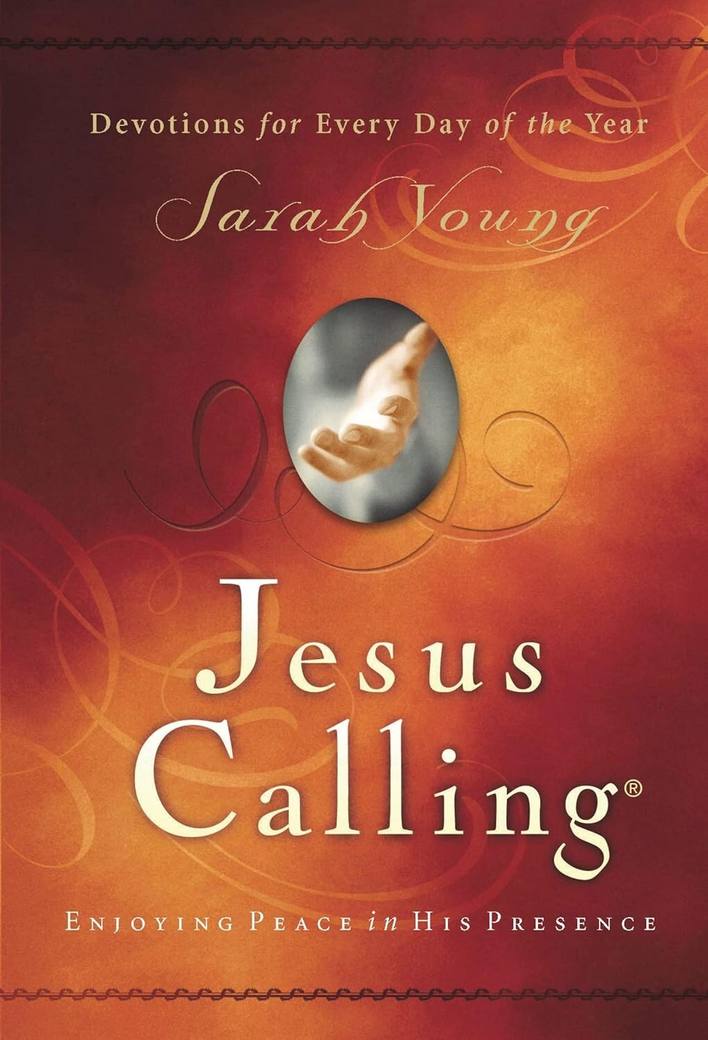 Jesus Calling, Padded Hardcover, with Scripture References: Enjoying Peace