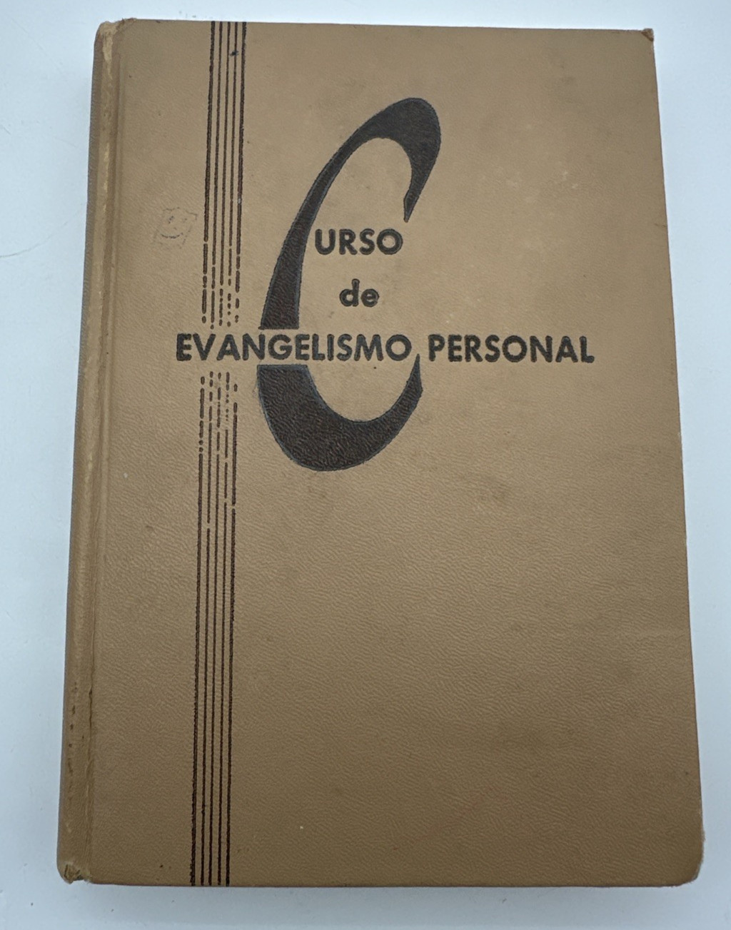 Curso de Evangelismo Personal Editorial Vida 1959 Spanish Hardcover Acceptable