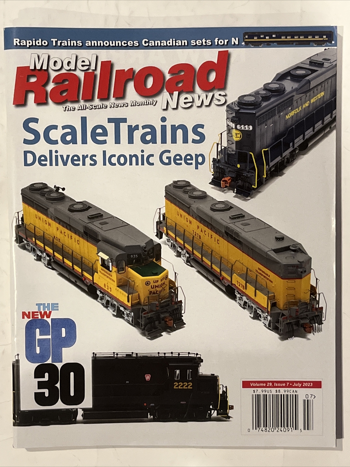 Model Railroad News Magazine July 2023