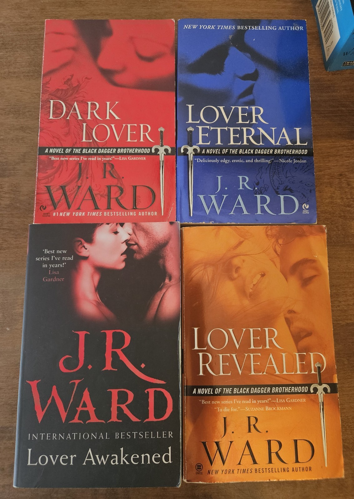LOT J.R. Ward Black Dagger Brotherhood Dark Lover BOOKS 1-13 In Order