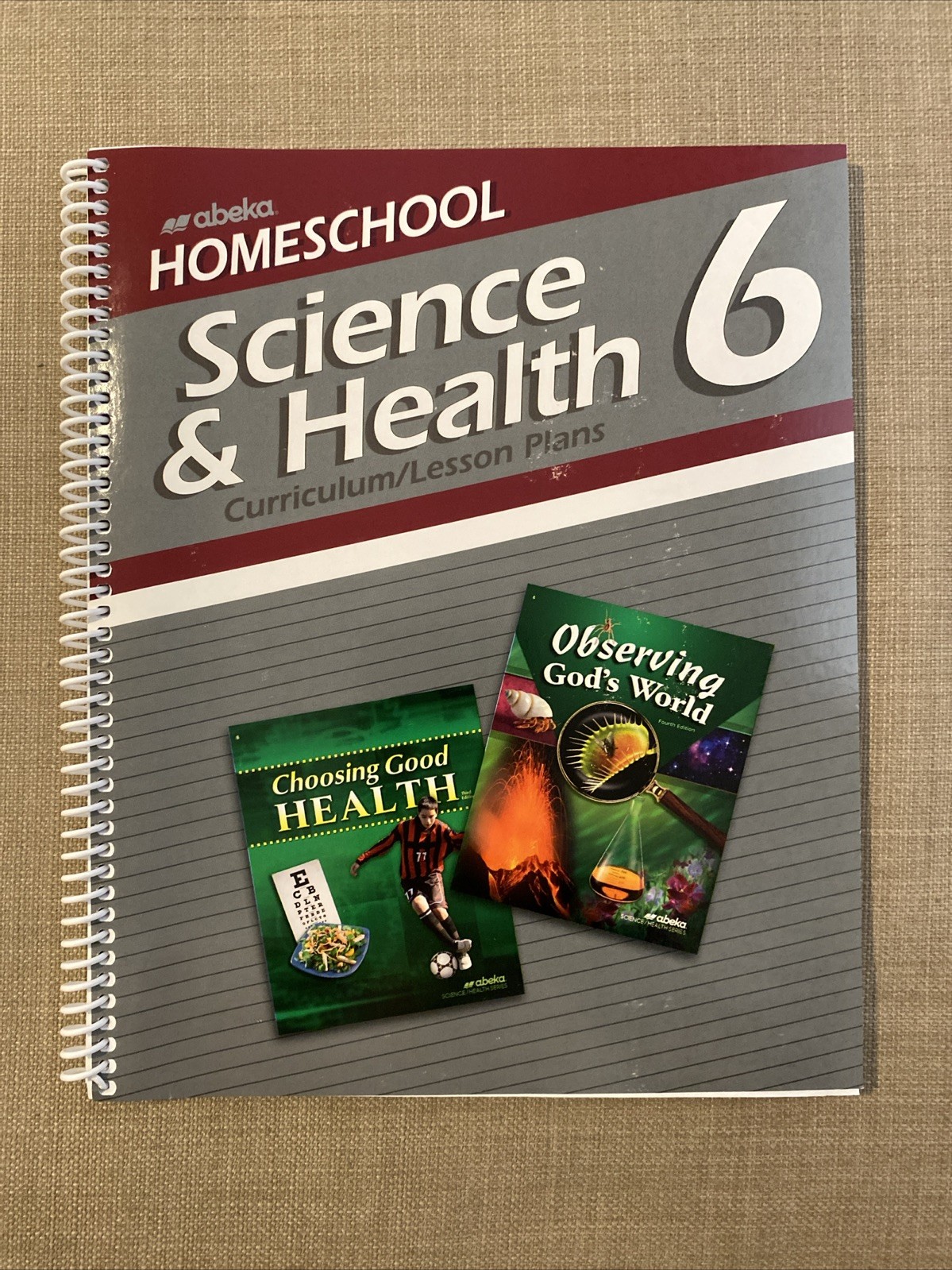 Abeka Homeschool Science & Health 6 – Curriculum & Lesson Plans 2017