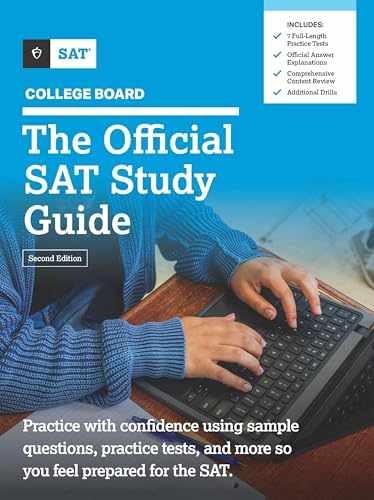 The Official SAT Study Guide, – Paperback, by The College Board – Acceptable w