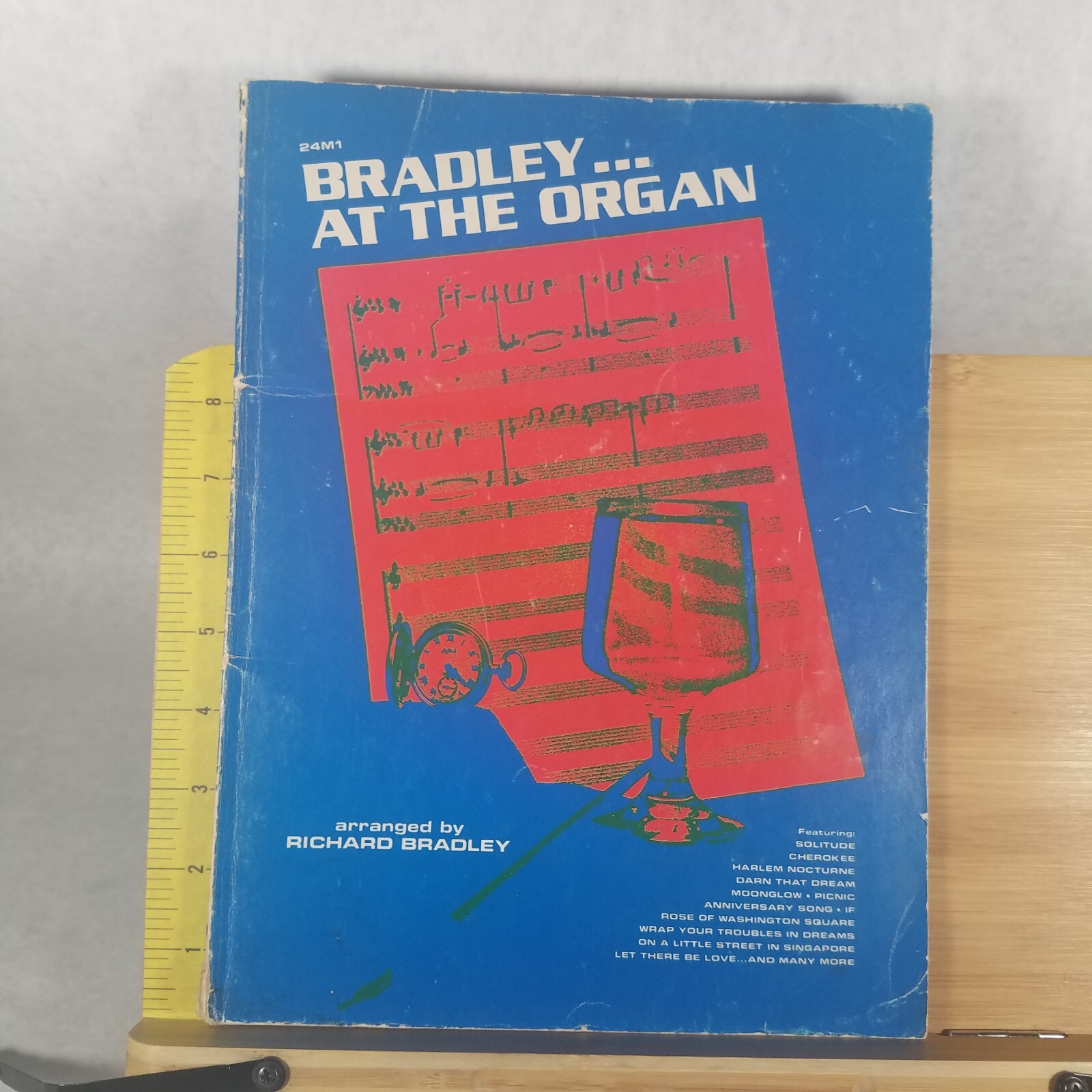 Bradley at the Organ – 1977 Trade Paperback by Richard Bradley – 80 Pages