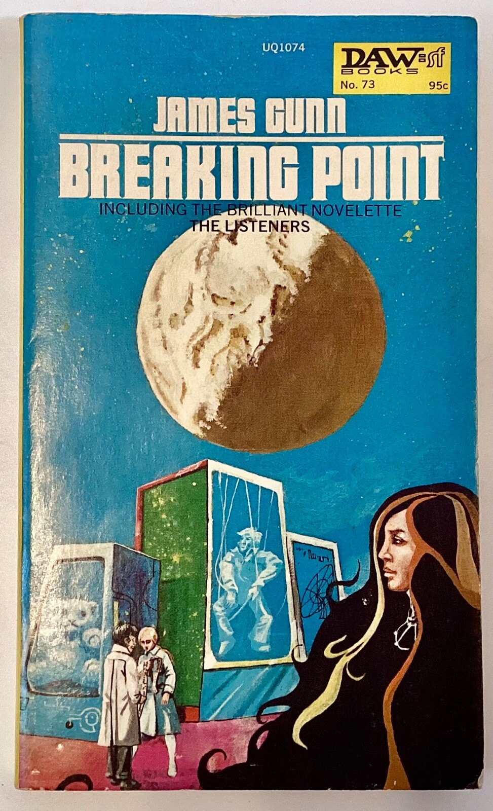 James Gunn BREAKING POINT Sci-Fi Daw Books 1st Print 1973
