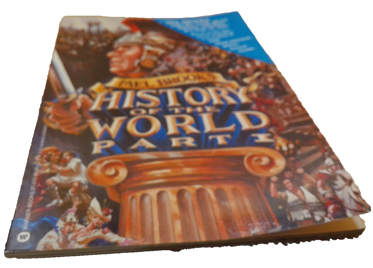 History of World Part I Mel Brooks comedy movie book promo w record intact