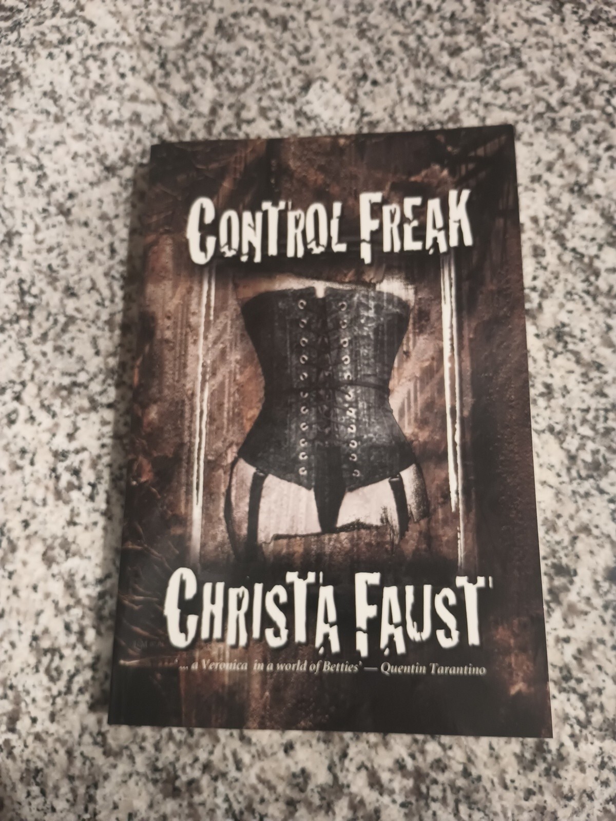 CONTROL FREAK By Christa Faust Autographed