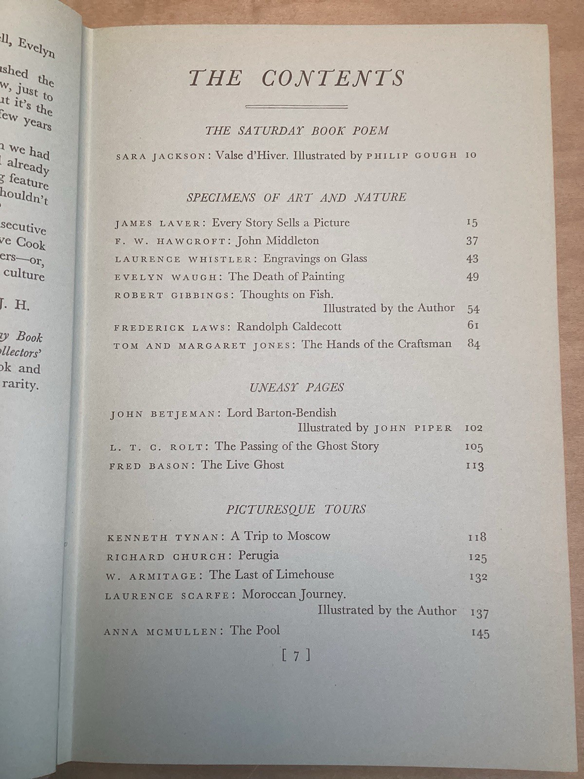 The Saturday Book #16, Edited By: John Hadfield, The Macmillan Company 1956, HC