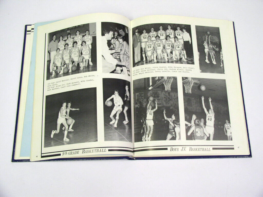 1984 Concors – Catoctin High School Yearbook, Thurmont, Md – 197 Pages