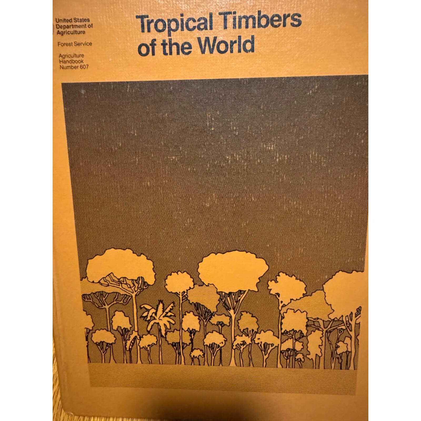Tropical Timbers Of The World Martin Chudnoff 1984 Hardcover 1st Ed Agriculture