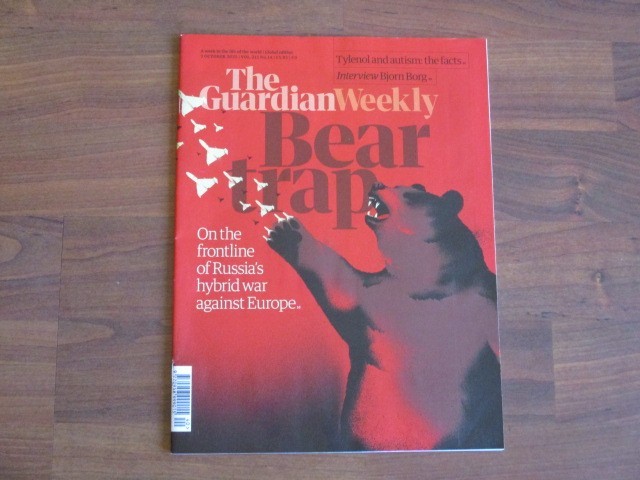 The Guardian Weekly Magazine October 3 2025 Tylenol & Autism, Bjorn Borg