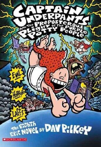 Captain Underpants and the Preposterous Plight of the Purple – VERY GOOD