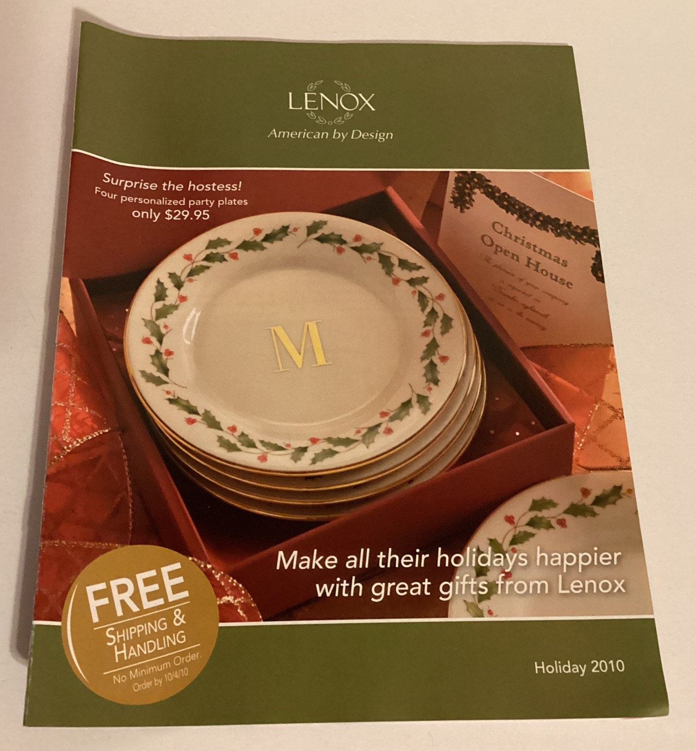 Lenox Holiday 2010 Catalog American By Design Home Decor Christmas 67 Pages