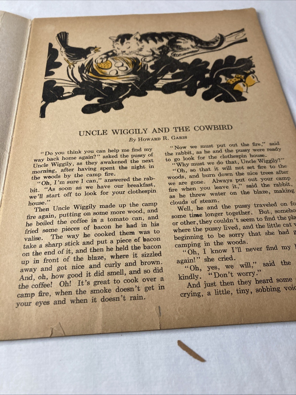 Uncle Wiggily Magazines Lot Of 4- 8.5 x 11 inches 10 Stories 1943