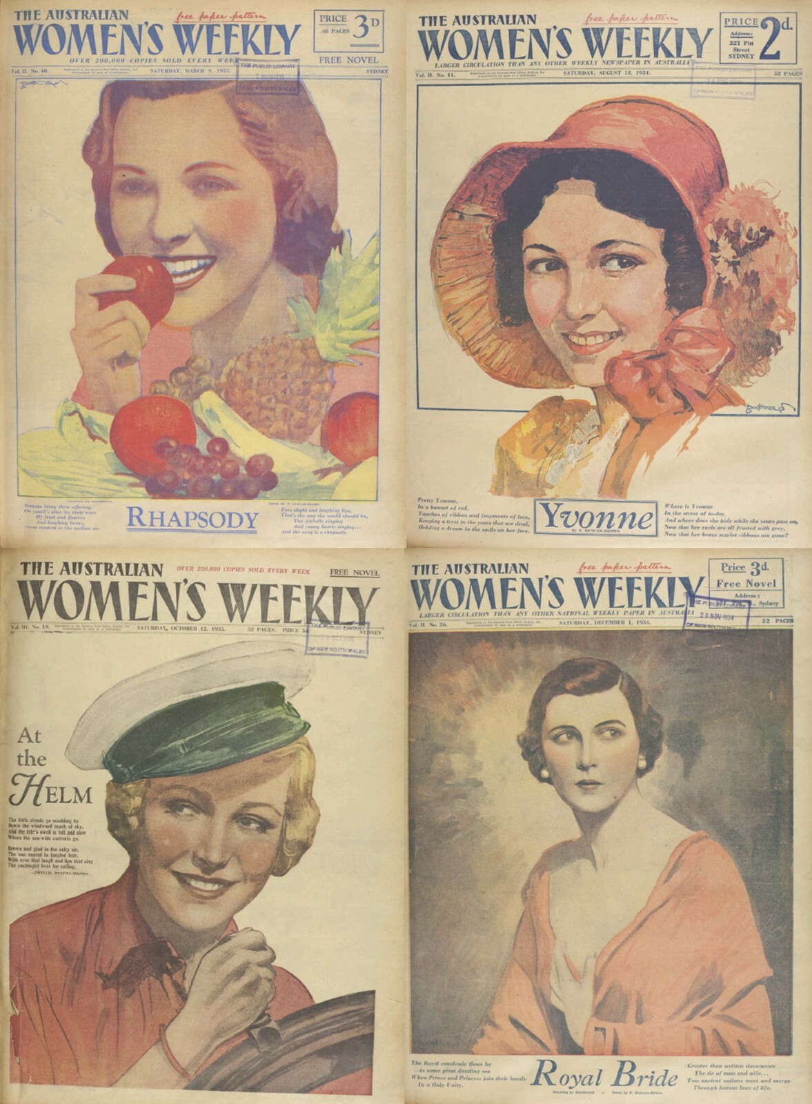 The Australian Women’s Weekly Magazine Vol.1 (1933-1935) – 130 Old Issues DVD