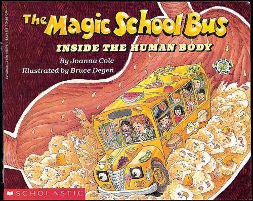 The Magic School Bus Inside the Human Body – 0590414275, paperback, Joanna Cole