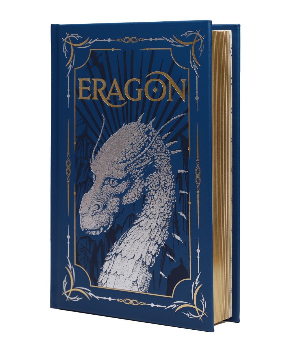 Eragon by Christopher Paolini (Leather Bound, Collectible Edition, Deluxe Gift)