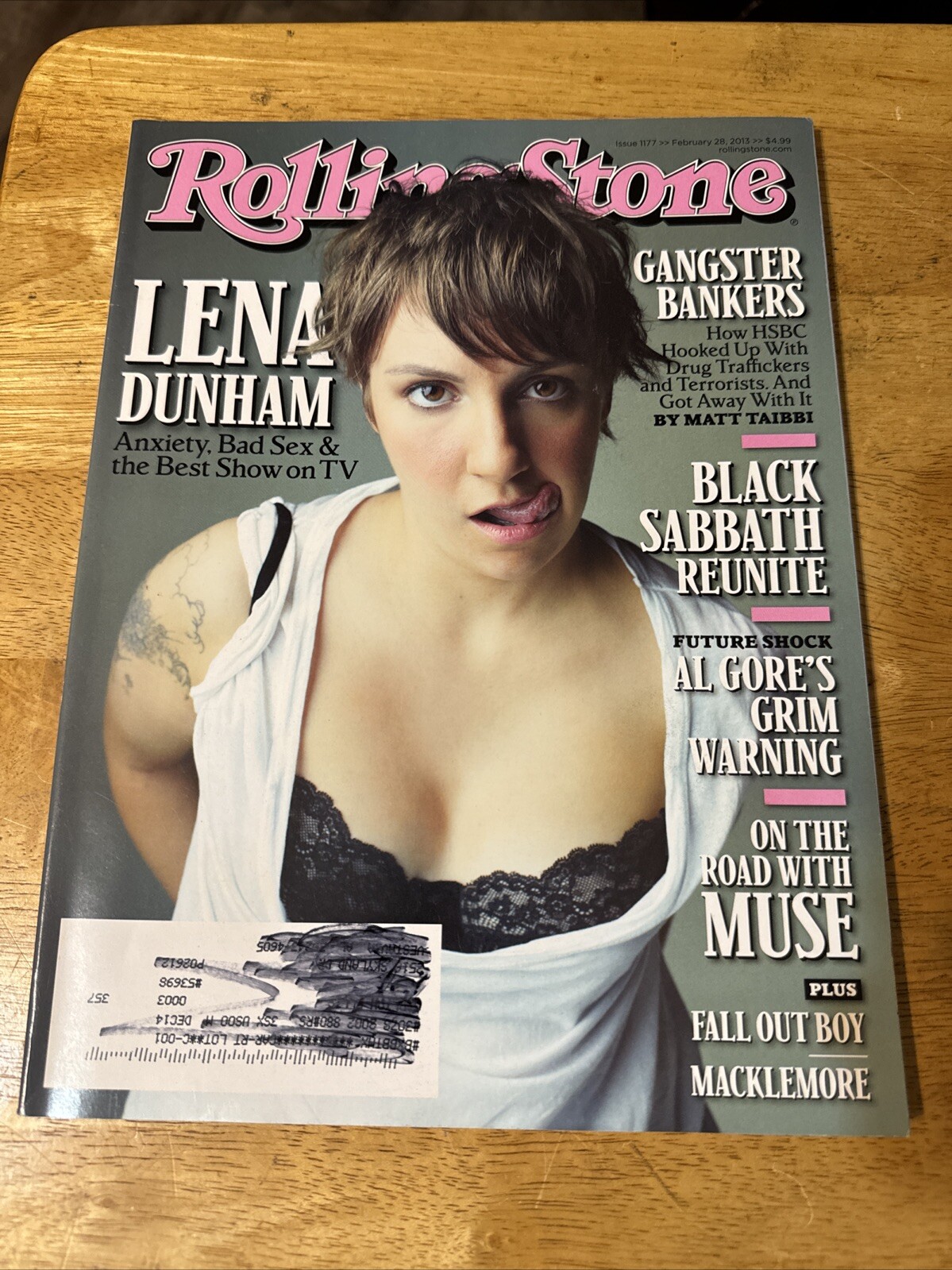 Rolling Stone Magazine Issue 1177 February 28 2013 Lena Dunham Fall Out Boy