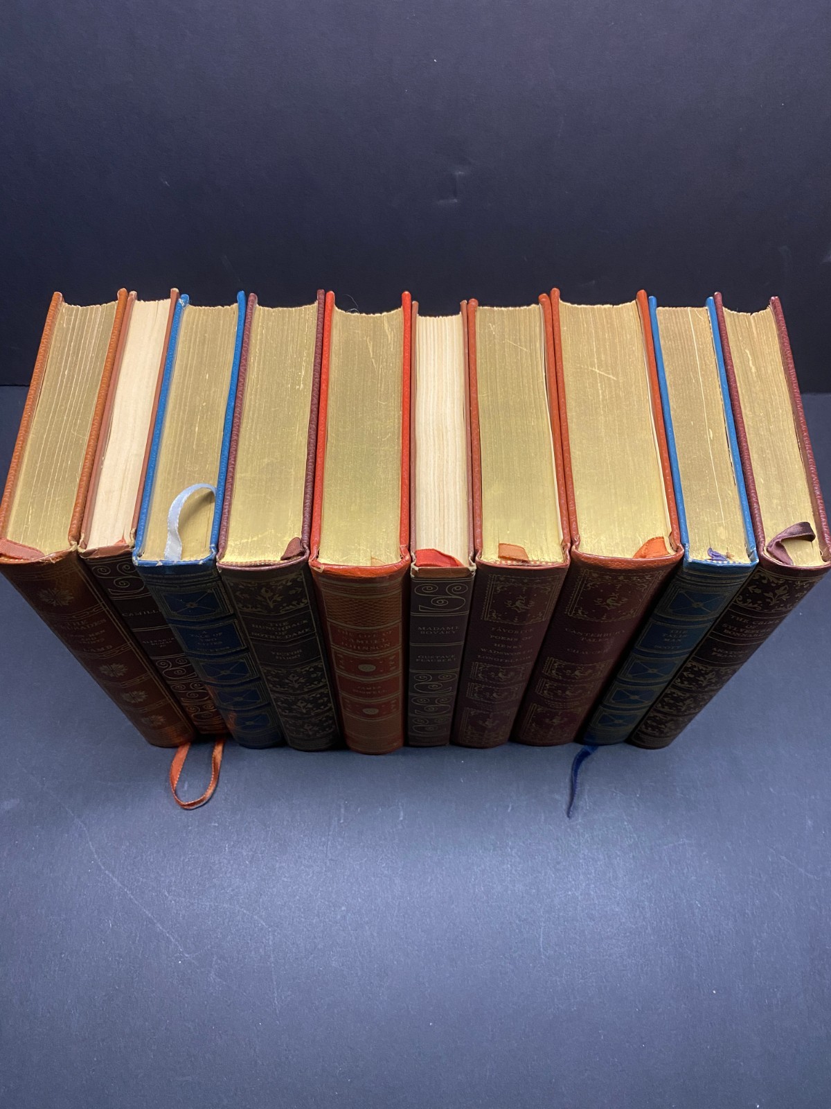 Vintage – International Collectors Library – Lot of 10 – Hardcover – Decorative
