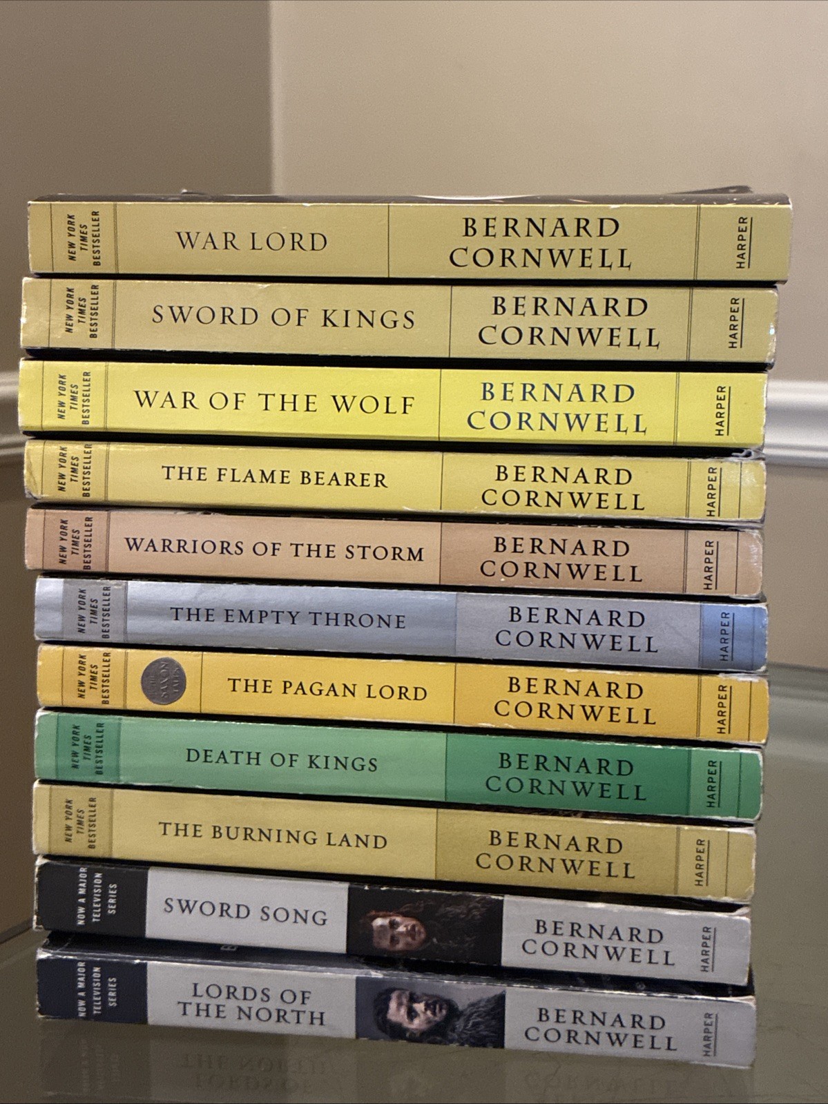 Bernard Cornwell Set 11 Books THE LAST KINGDOM Series 3-13 COMPLETE In Order LOT