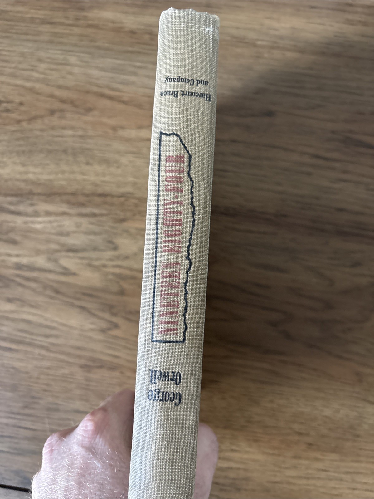 1984 Nineteen Eighty-Four 1st First Edition George Orwell 1949 CLEAN