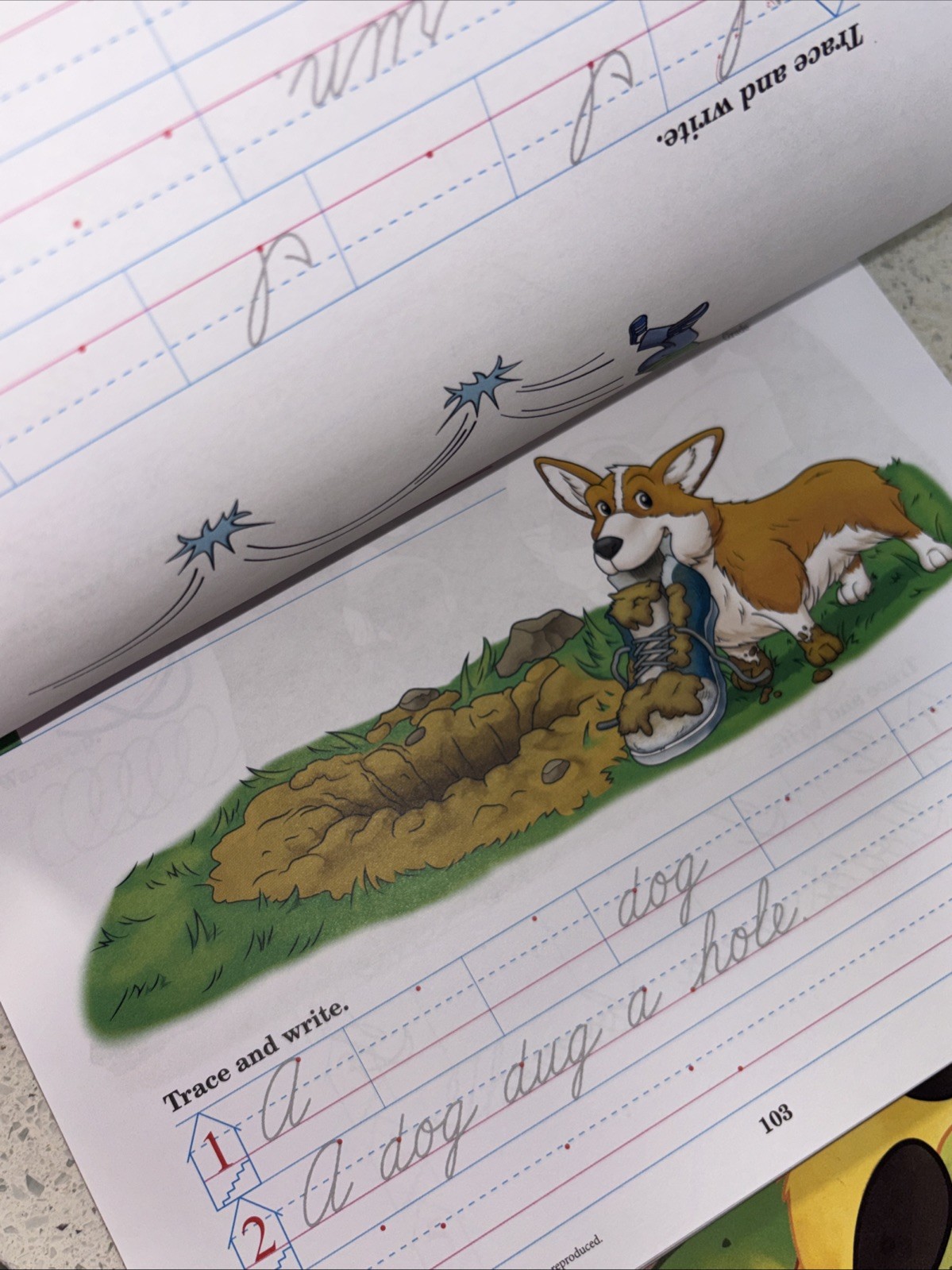 A Beka Book Writing with Phonics K5 Manuscript Fifth Edition Workbook Penmanship
